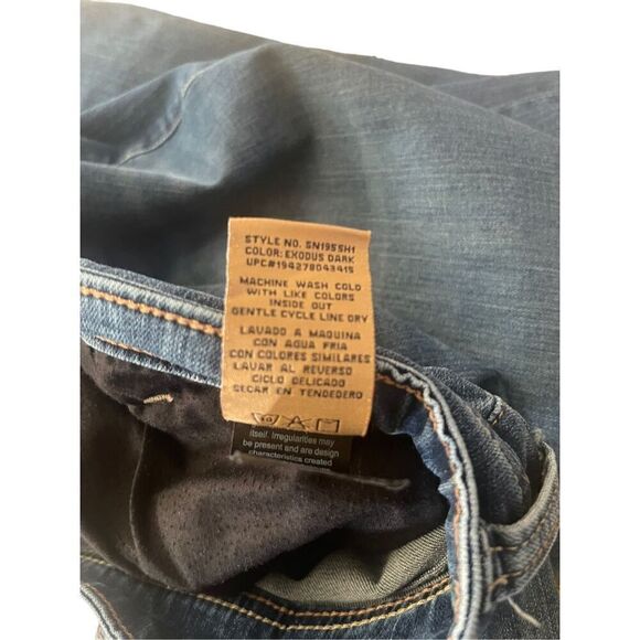 Seven7 Men's Blue Slim Straight Fit Full Length Denim Jeans Size 36 - Picture 7 of 16